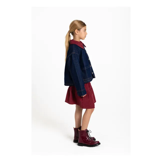 Jupe Thalia | Rouge cerise