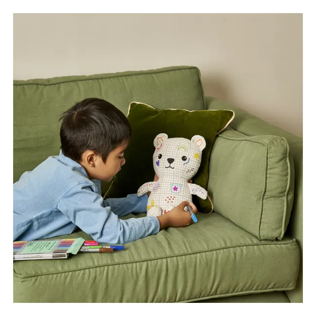 Coloring Book: Plush Bear