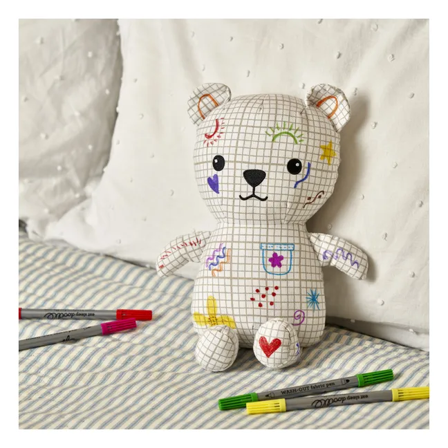 Coloring Book: Plush Bear