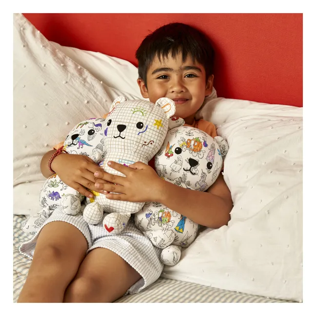 Coloring Book: Plush Bear