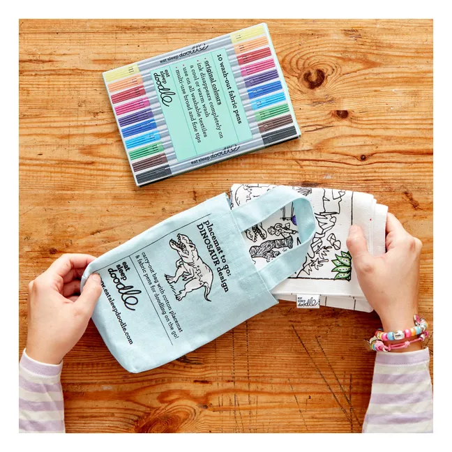 Dino Coloring Placemat