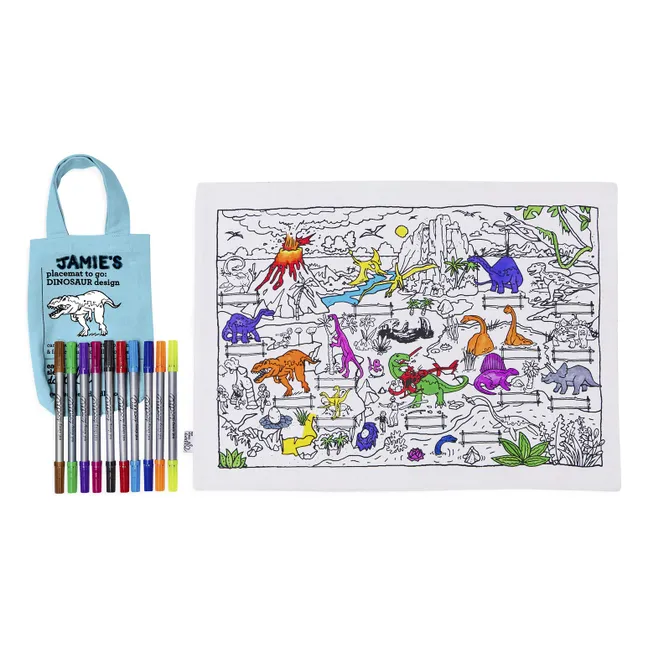 Dino Coloring Placemat