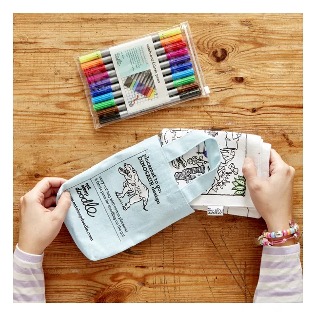 Dino Coloring Placemat