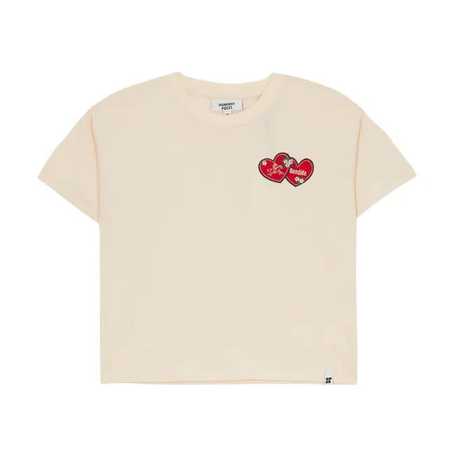 T-shirt Luna Bandida Heart | Crème