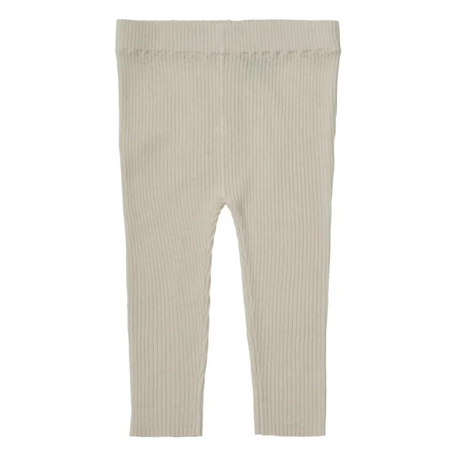 Slimfit Legging Extra Fine Knit Merino Wool | Ecru