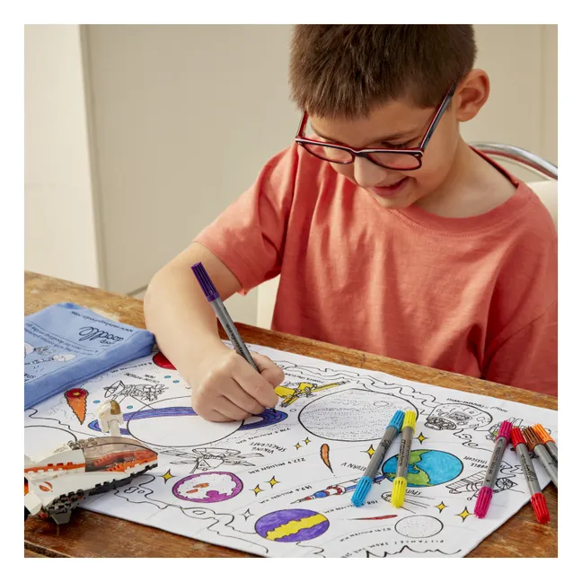 "Space" Coloring Placemat