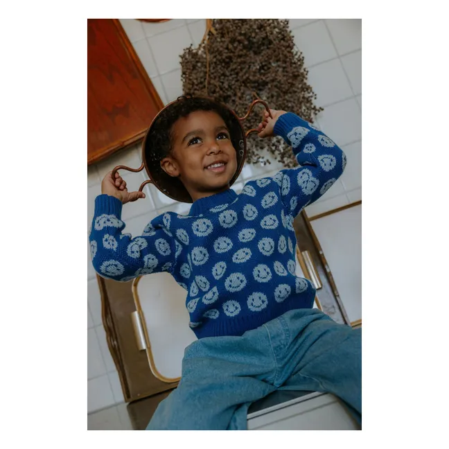 Pull Bon Emojis | Bleu