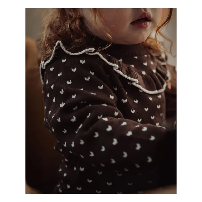 Pull Fame Pois | Marron