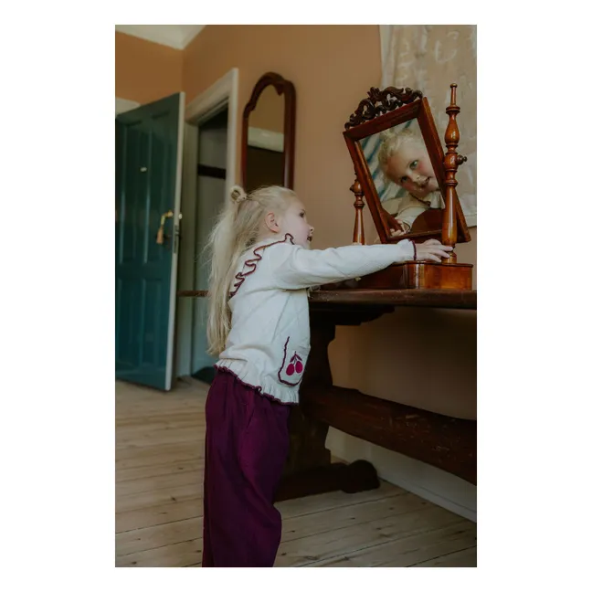 Gilet Volants Nova Coton Bio | Ecru