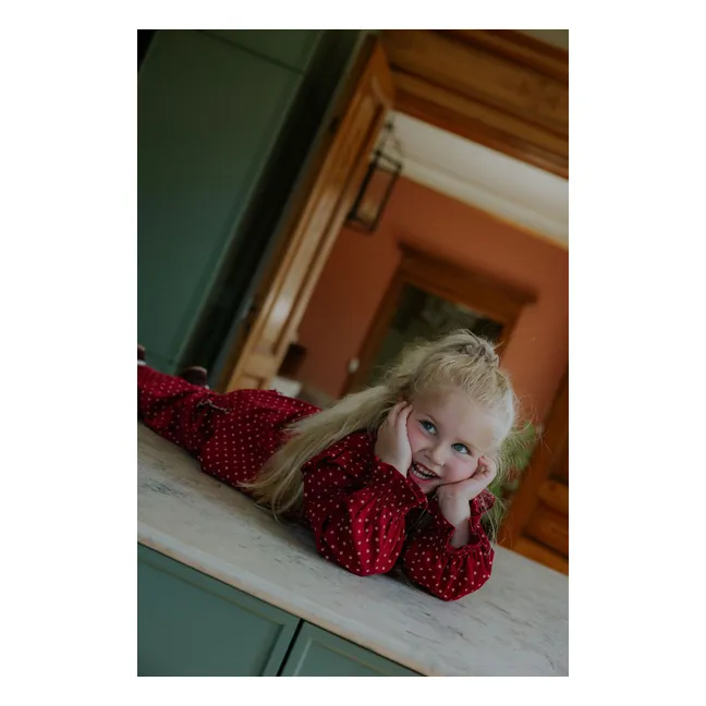 Blouse Dolly Pois | Rouge