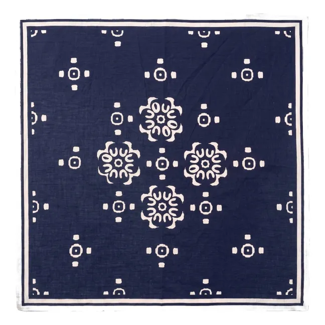 Foulard Elyne Bandana | Bleu indigo