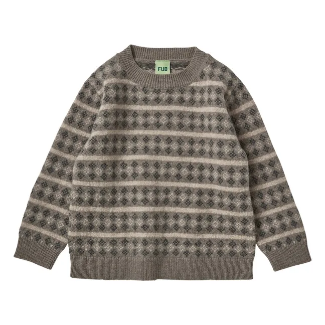 Maglione in lana d'agnello | Nocciola