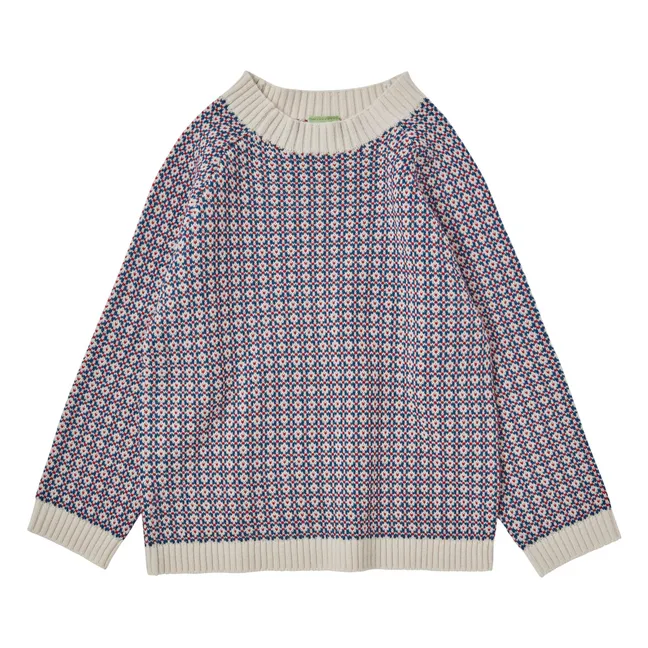 Nordic Pullover aus Merinowolle | Blau