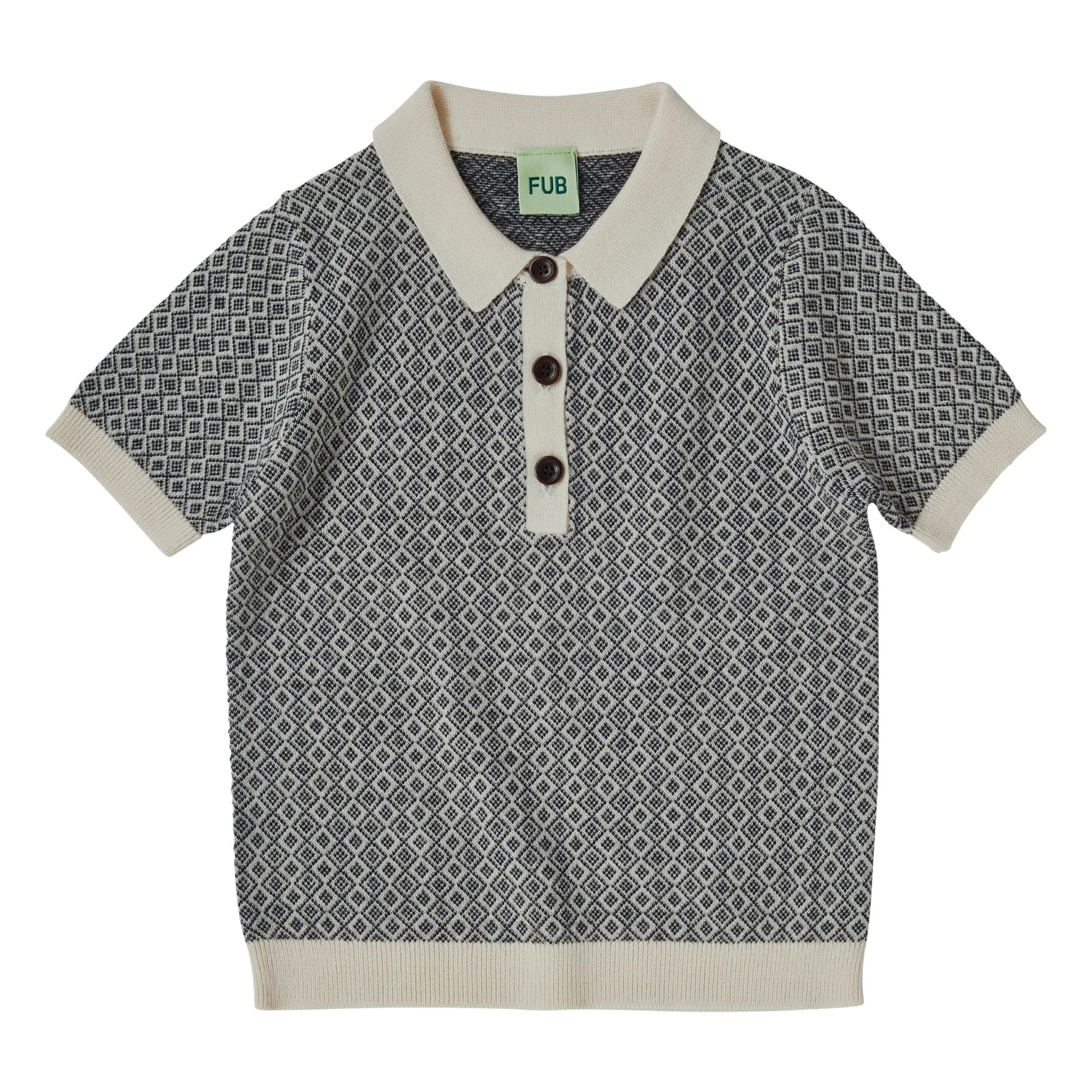 Polo Maille Extra Fine Laine Mérinos | Bleu marine- Image produit n°0