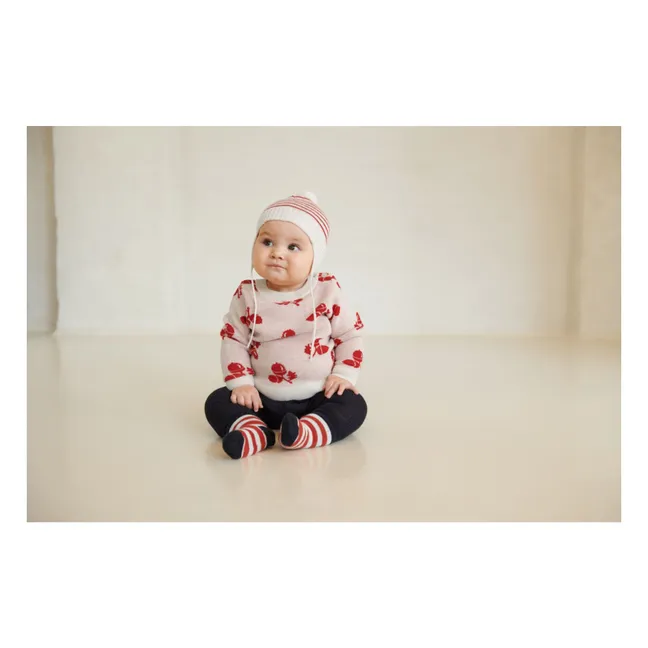 Suéter de lana merino para bebé de Acorn Fine Knit | Crudo
