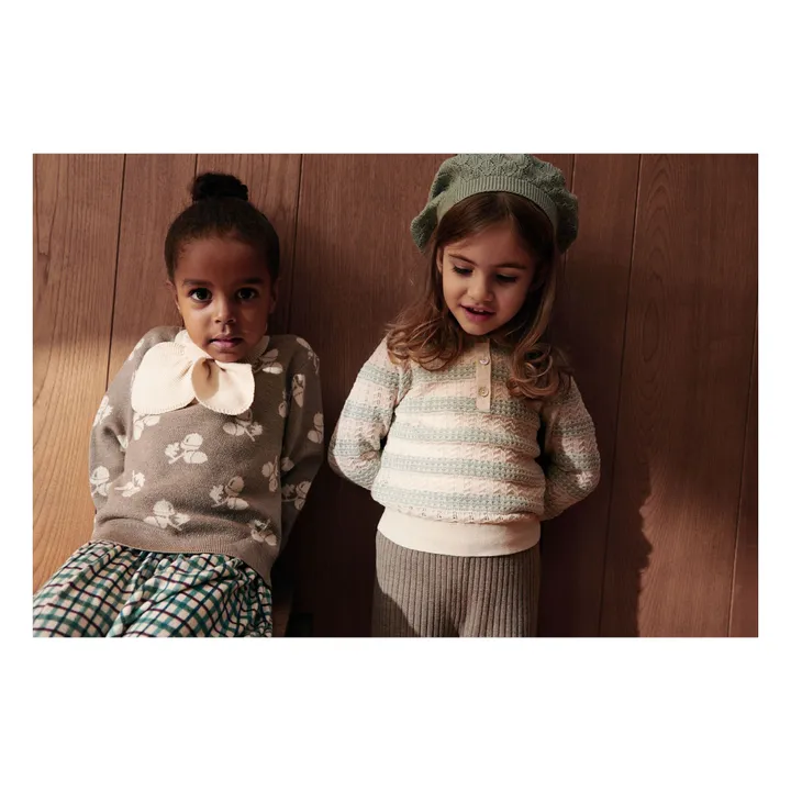 Pull Acorn Maille Fine Laine Mérinos | Noisette- Image produit n°2