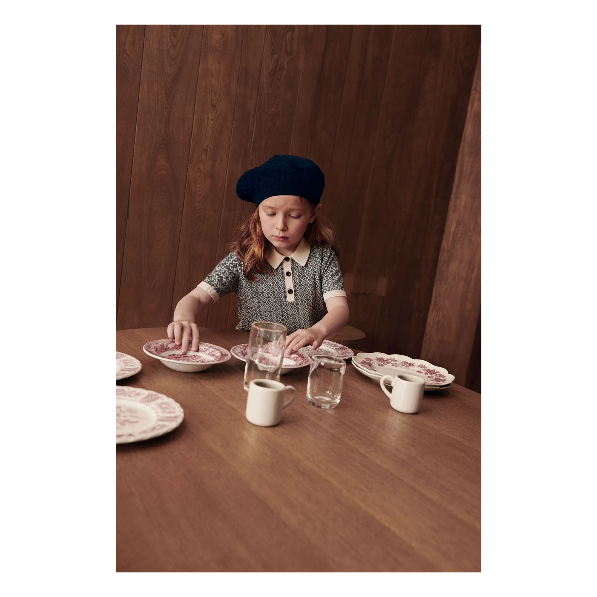 Polo Maille Extra Fine Laine Mérinos | Bleu marine- Image produit n°1