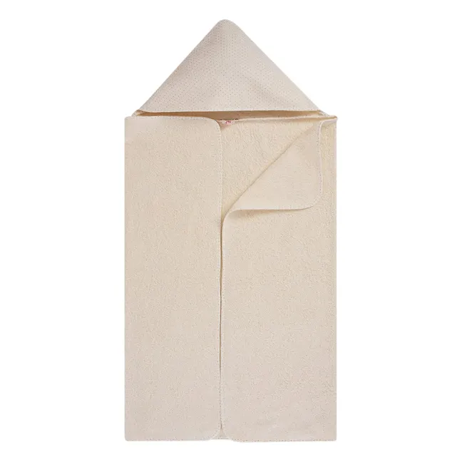 Nest Terry Cloth Bath Cape | White
