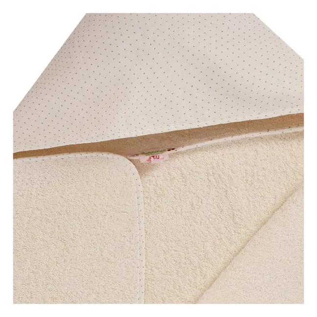 Nest Terry Cloth Bath Cape | White