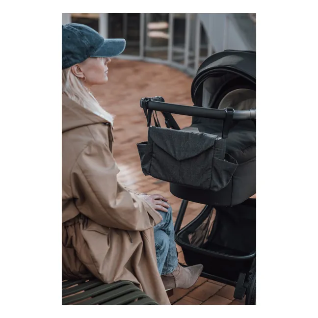 Sac pour poussette On-the-go | Gris anthracite