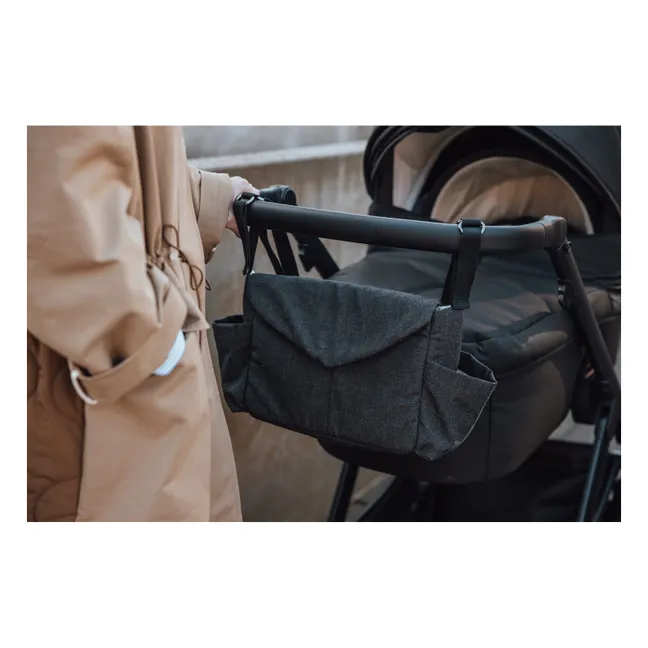 Sac pour poussette On-the-go | Gris anthracite