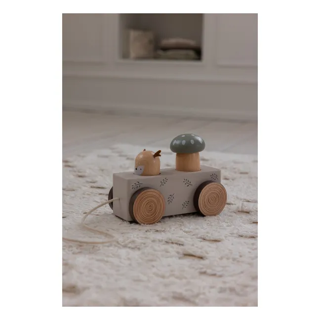 Pop-Up Pull-Along Toy | Beige