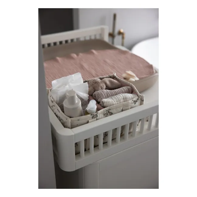 Panier de rangement pour lange | Ecru