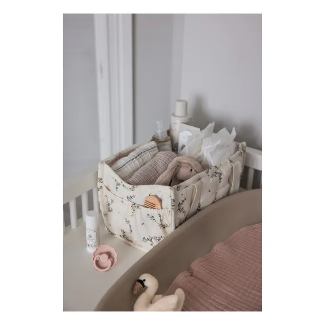 Panier de rangement pour lange | Ecru