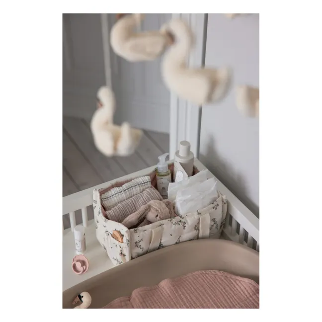 Panier de rangement pour lange | Ecru