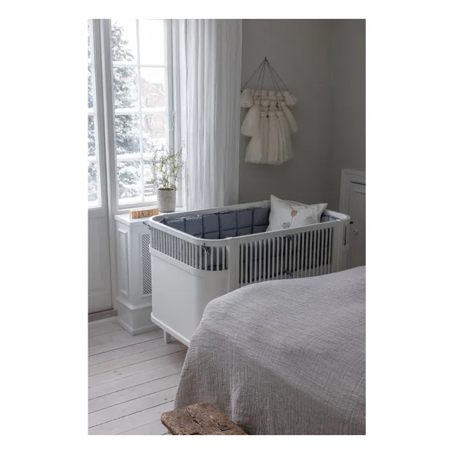 Tour de lit | Bleu gris