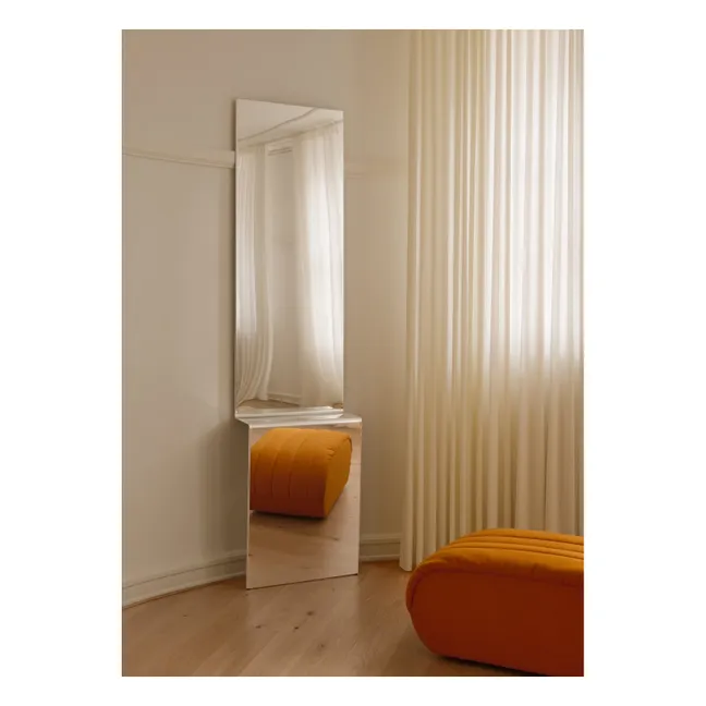 Miroir Pleat, Gustav Winsth | Argenté