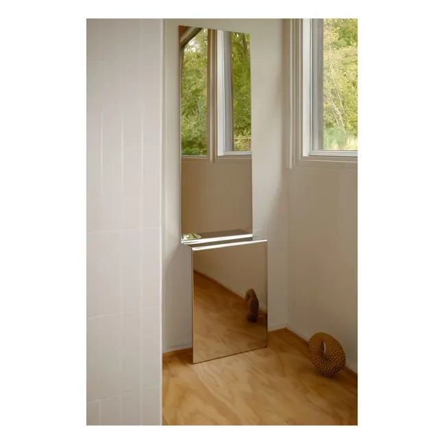 Miroir Pleat, Gustav Winsth | Argenté