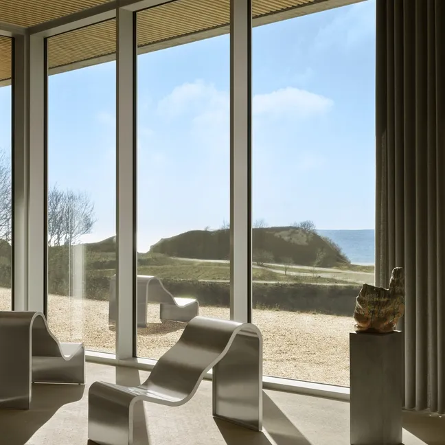 Banc Dream View 60cm, Lise Vester | Acier