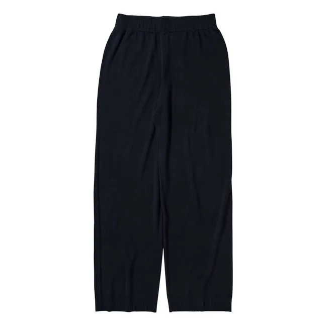 Pantaloni in lana merino - Collezione donna | Blu marino