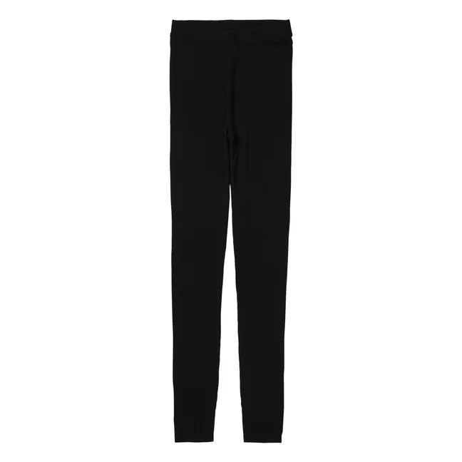 Gambale in lana merino - Collezione donna | Nero