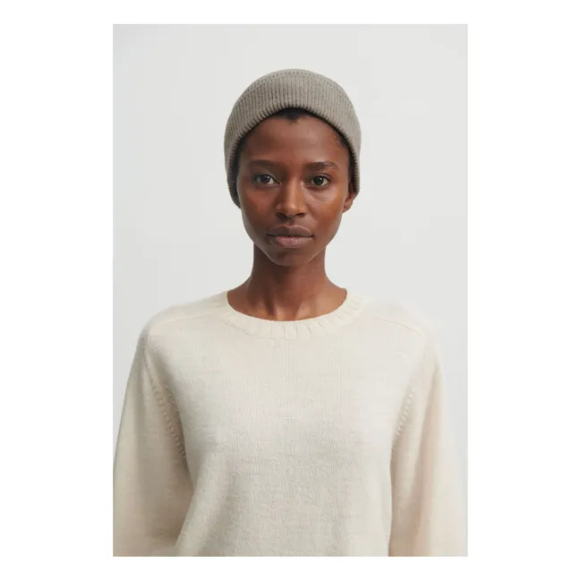 Gorro de lana - Colección Mujer | Beige