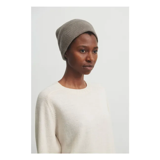 Gorro de lana - Colección Mujer | Beige