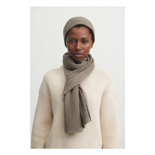 Gorro de lana - Colección Mujer | Beige