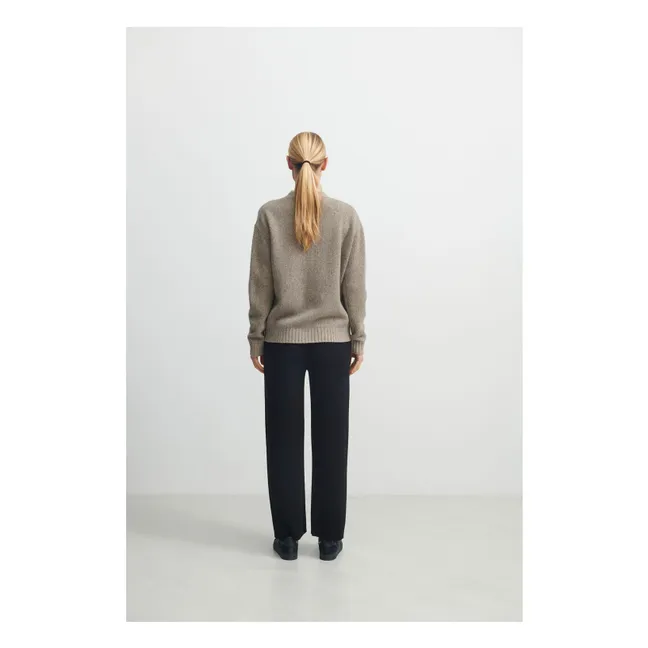 Cardigan in lana d'agnello - Collezione Donna | Beige color naturale