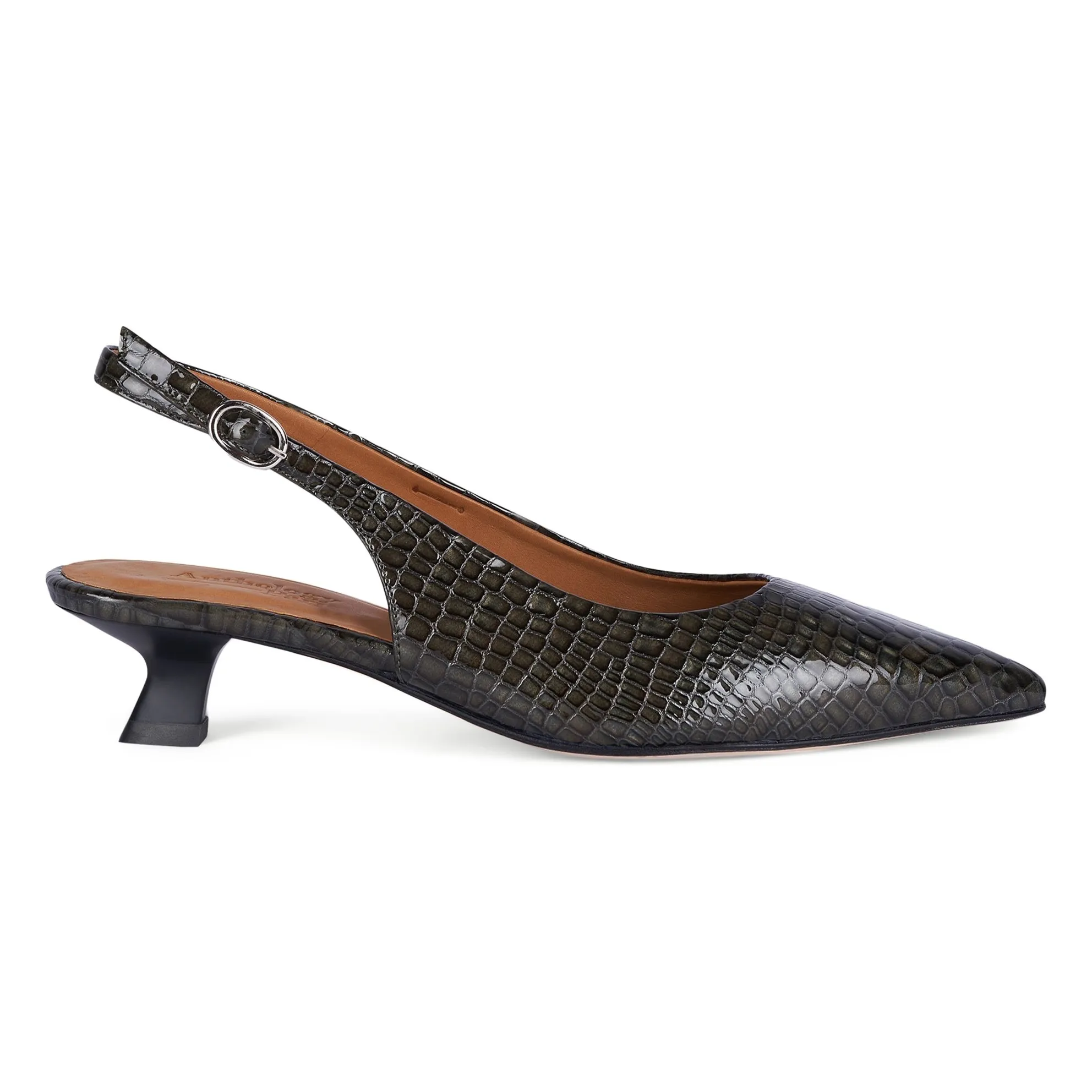 Sling Back Katia | Grey- Product image n°0