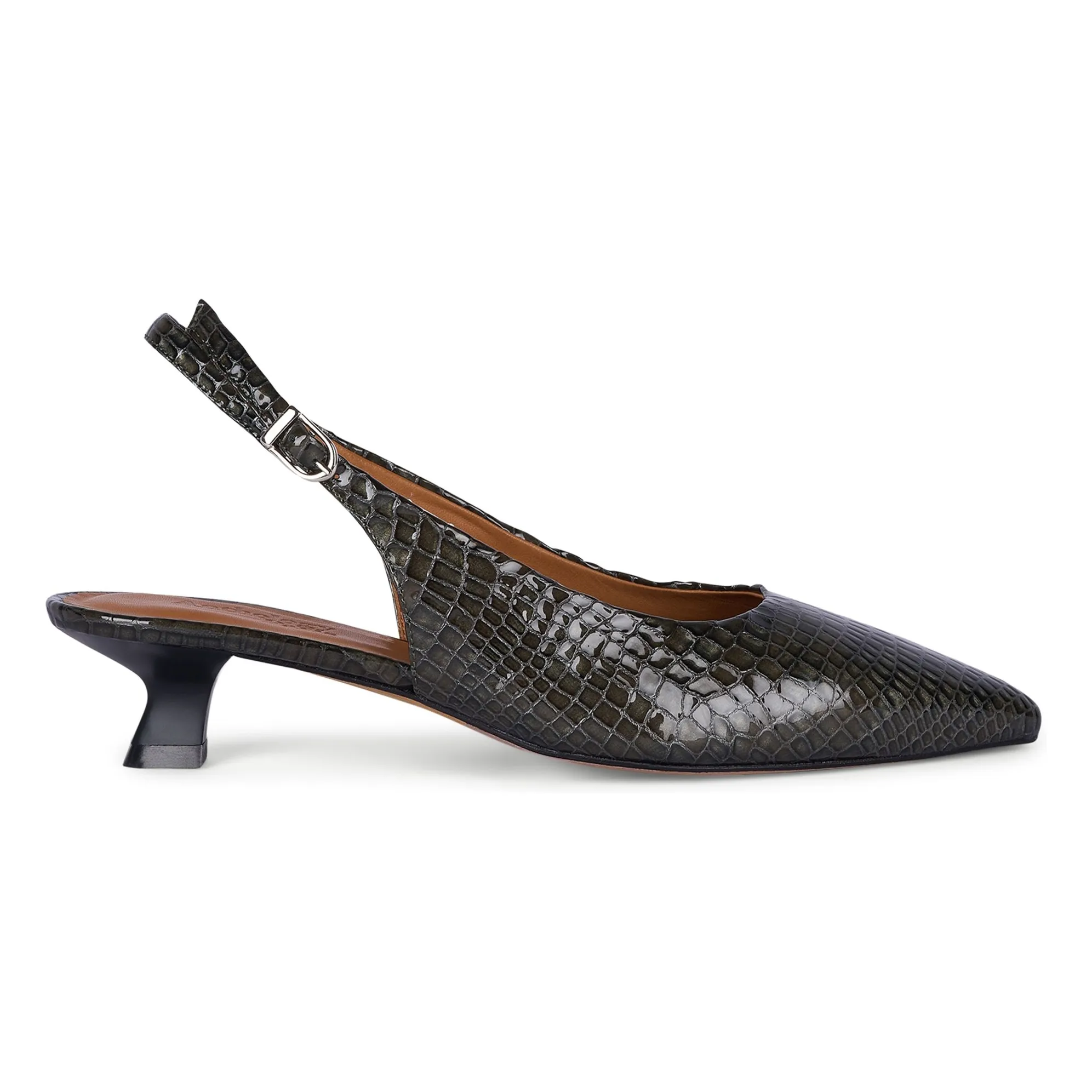 Sling Back Katia | Grey- Product image n°2