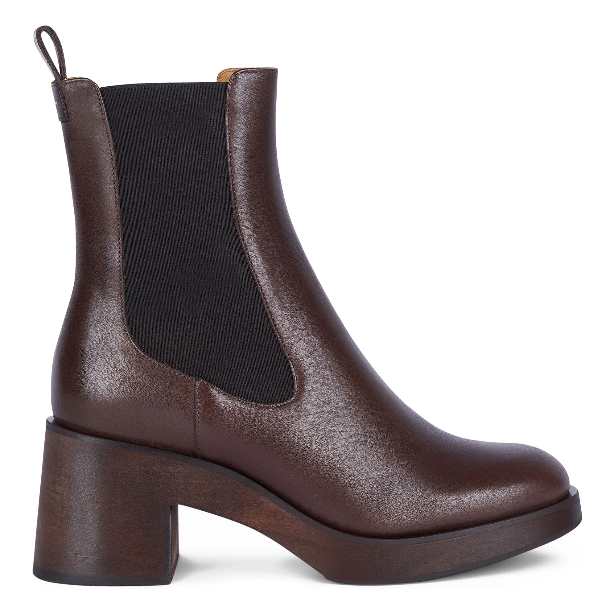 Anthology Paris Brown Verrona Elasticated Boots