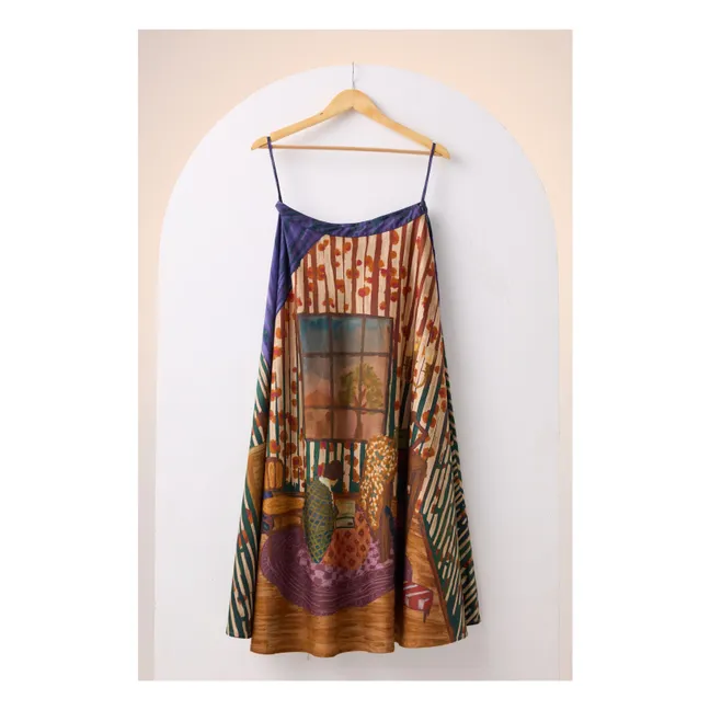 Circle shirt | Ochre