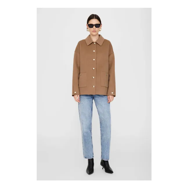Veste Luca Laine et Cachemire | Camel
