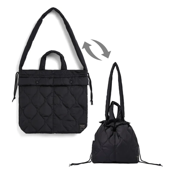 Taion Military Helmet Bag Black Smallable