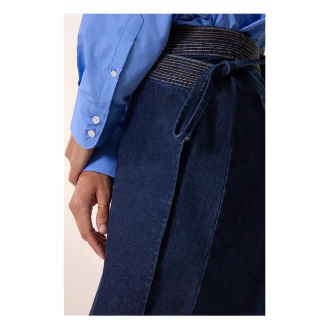 Rock Jana Bio-Baumwolle | Denim Brut