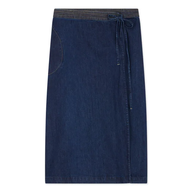 Rock Jana Bio-Baumwolle | Denim Brut