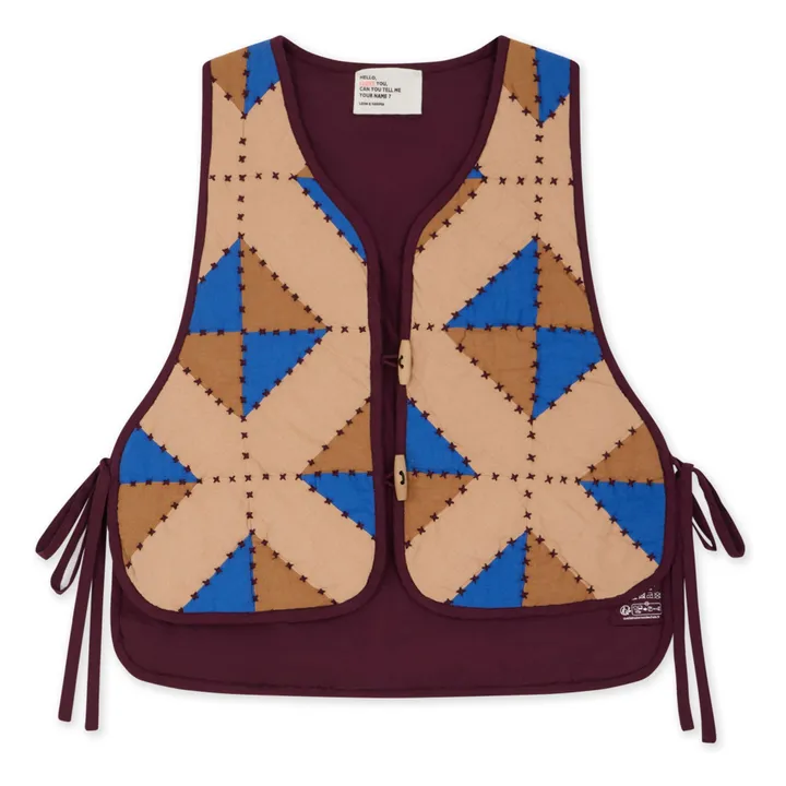 Veste Sans Manches Velia Coton Bio | Beige- Image produit n°0