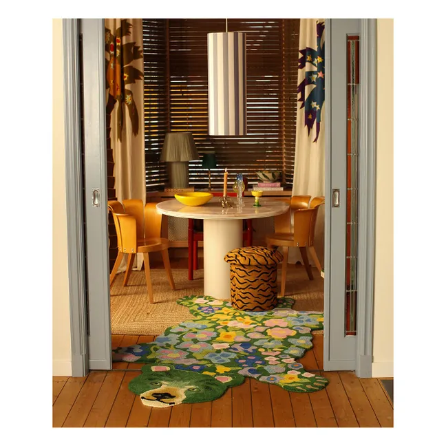 Tapis Ours en laine Josie Jardin 