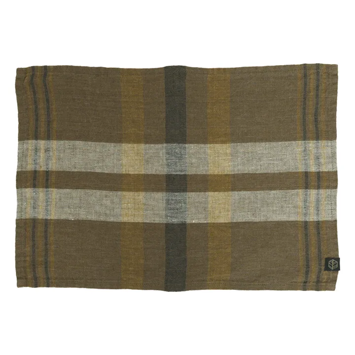 Mantel individual Aalborg | Verde Kaki- Imagen del producto n°0
